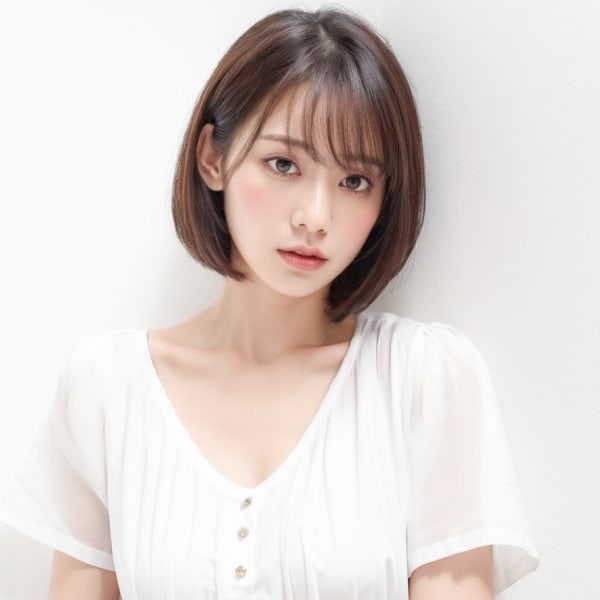 簡単スタイリング!コンパクトにまとまる◎王道ボブ