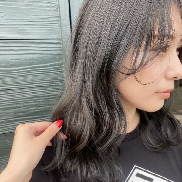 透明感グレージュ　柔らかカラー|Cherie