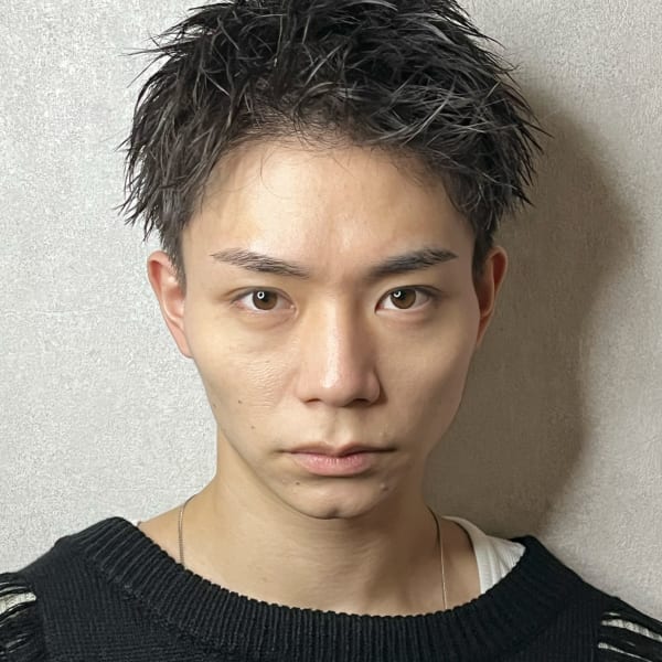 スパイキーショートツイストスパイラルパーマ