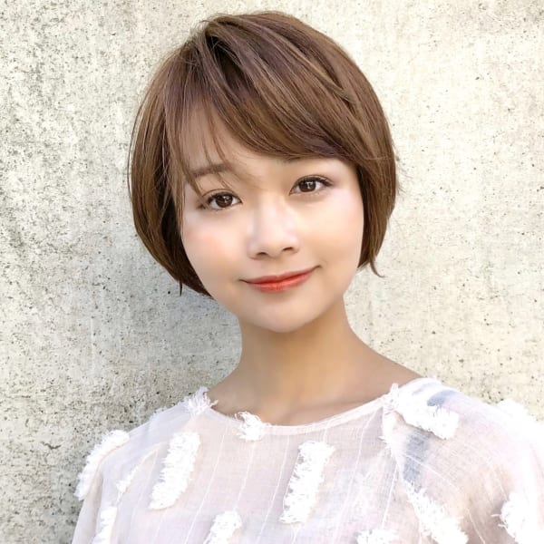 愛されナチュラルショートヘア
