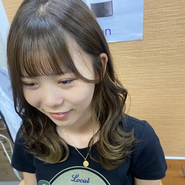 秋っぽ艶カラー×イヤリングカラー|Cherie