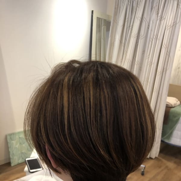 前下がりショート