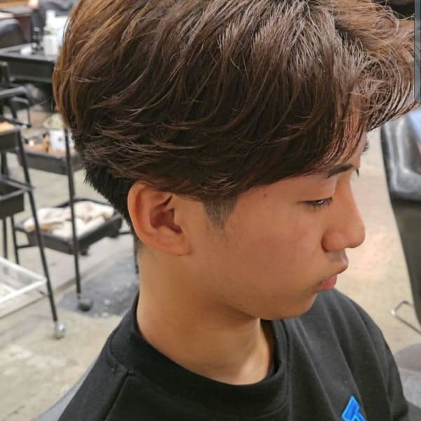 ナチュラルセンターパート