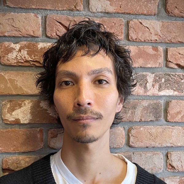 メンズショートウルフ