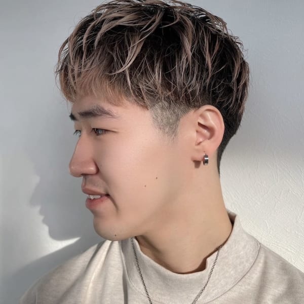 垢抜け爽やかマッシュ|La Sente  居留地 Aujua認定サロン