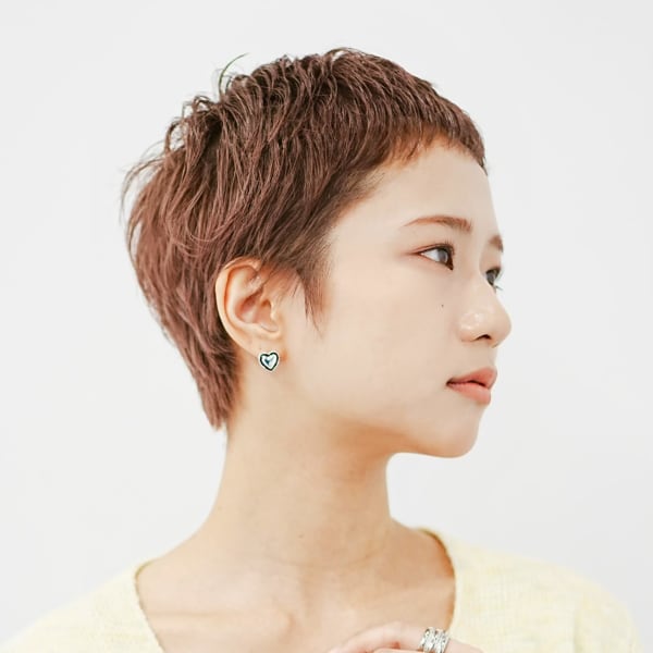 褒められるフレンチベリーショート