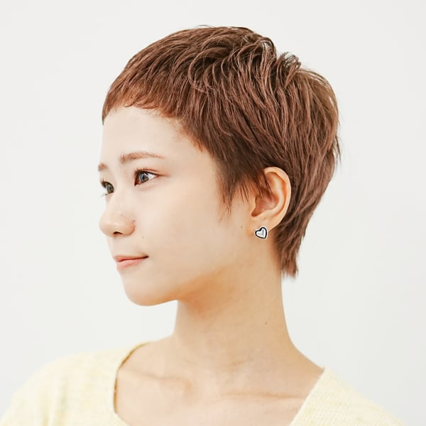 褒められるフレンチベリーショート