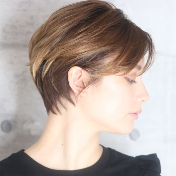 30代40代50代大人綺麗なショートヘア