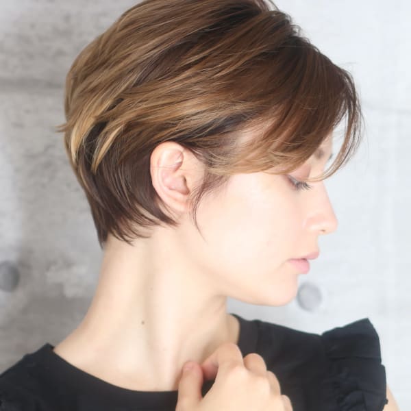 30代40代50代大人綺麗なショートヘア