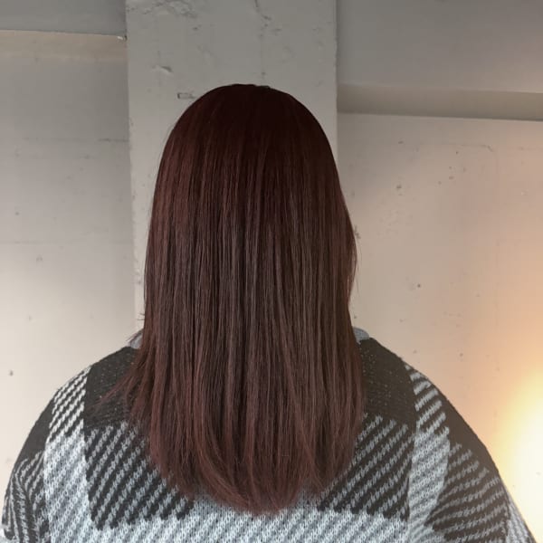 monso × ピンクブラウンカラー