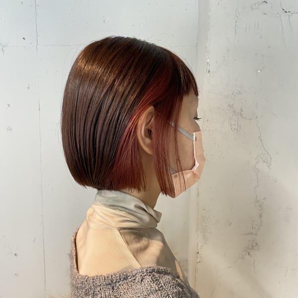 monso × インナーカラー