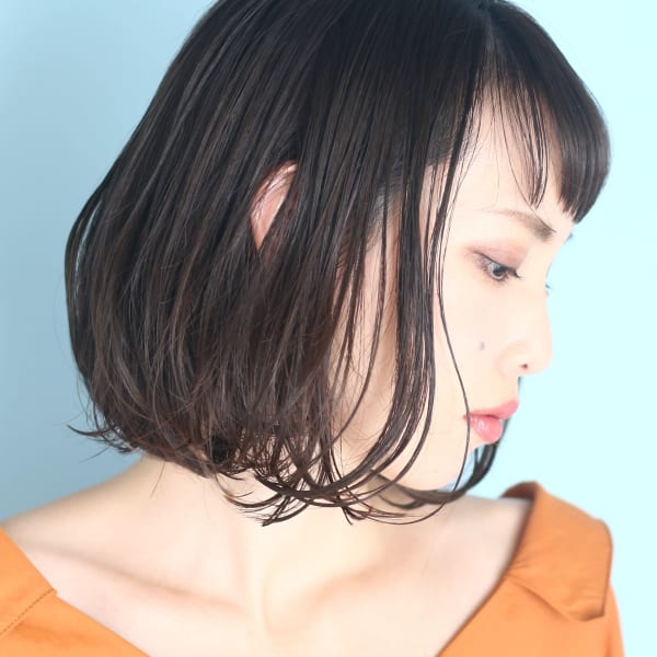 30代40代大人のニュアンスボブ☆