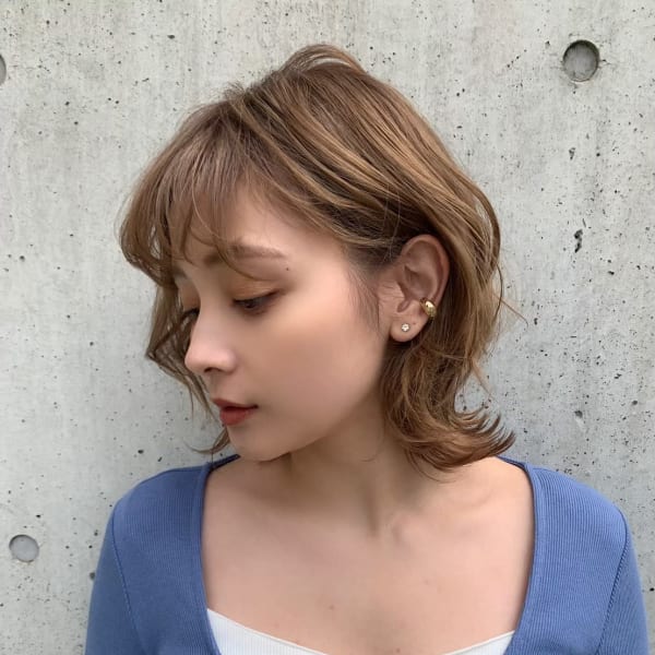似合わせカット Deapres センター南店×ミディアム|似合わせカット NISURU センター南店【ニスル】