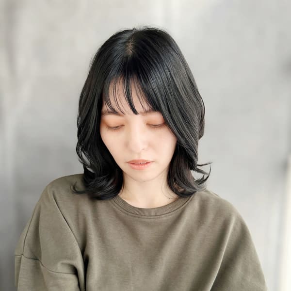 20代30代40代 今したい黒髪レイヤー【松山】