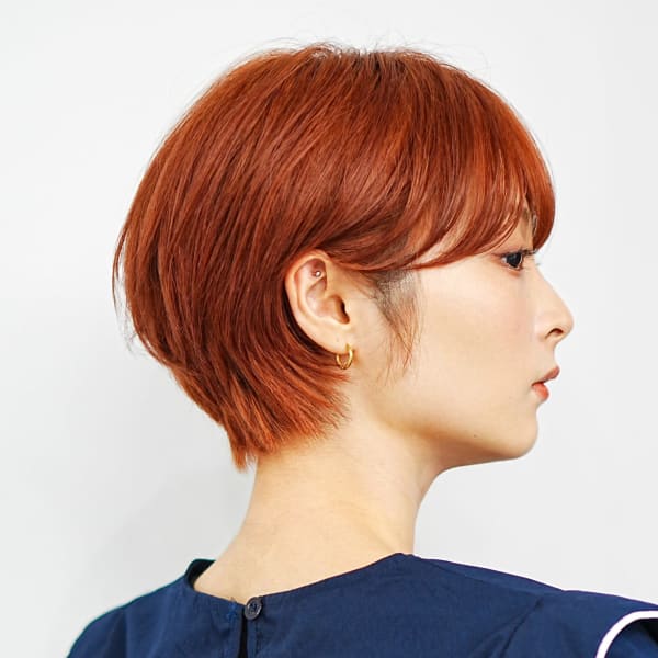 ハイトーン×くびれショート