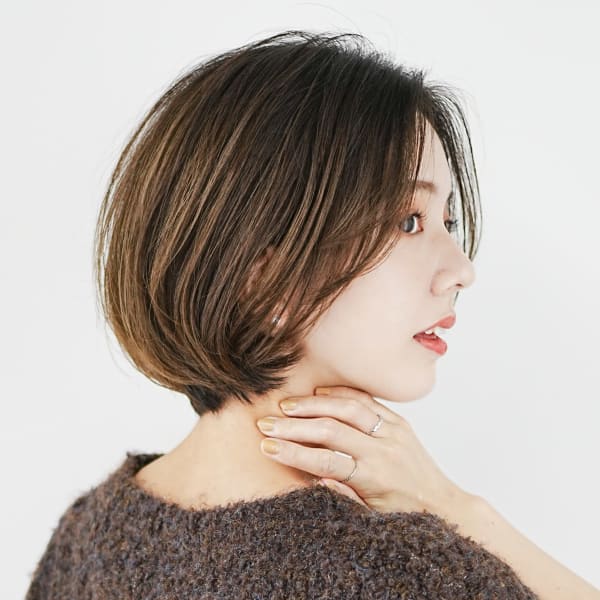 大人可愛いショート