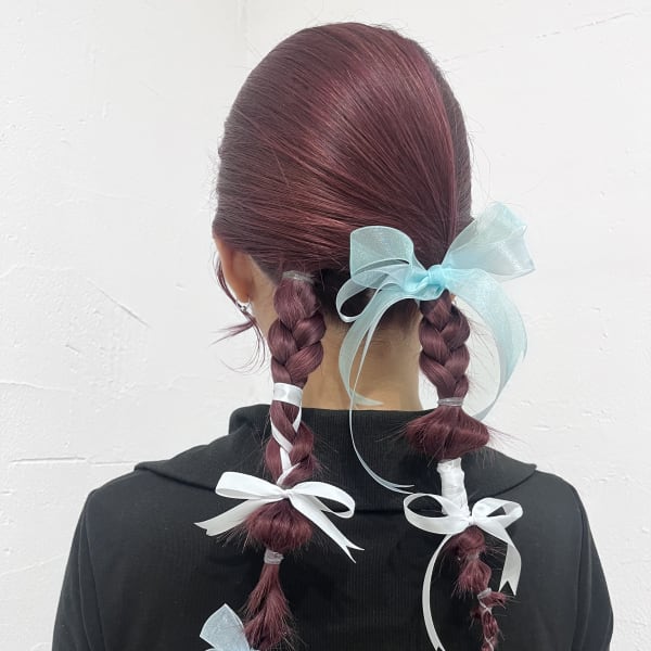 リボンツインアレンジ