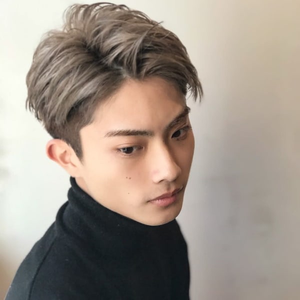 7:3 パート　メンズ　ショート　刈り上げ|actor【アクター】