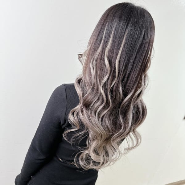 カラーせずにハイトーン