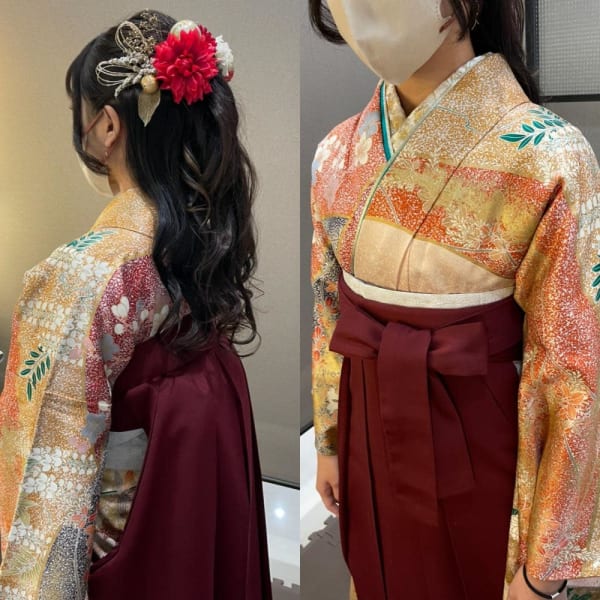 卒業式/ヘアセット