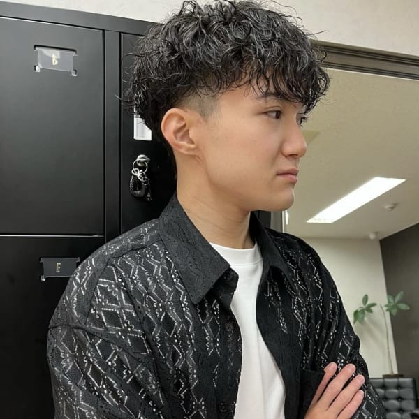 似合わせカット＋メンズパーマ