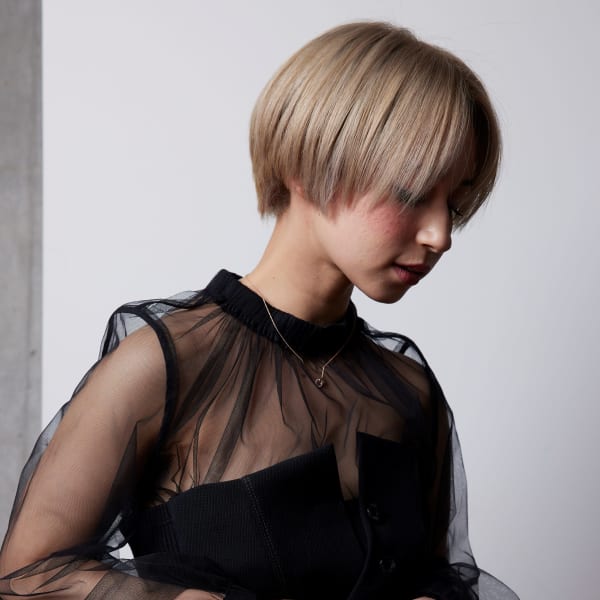 ハンサムショート/ハイトーン