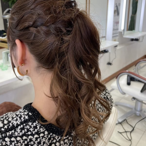 ヘアセット ヘアアレンジ