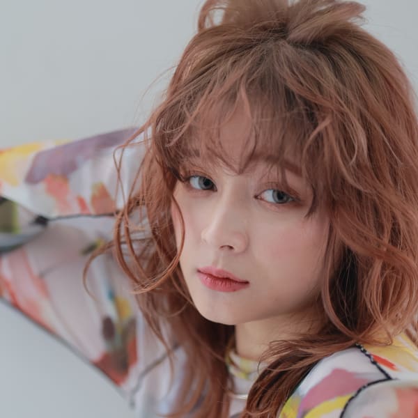 《artslita町田》レイヤー/パーマ/コテ巻き/オレンジ