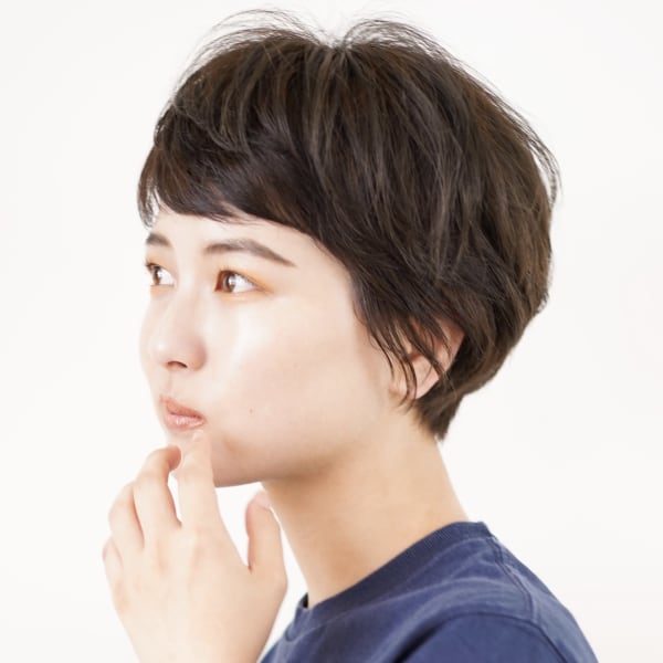 大人かっこいいショートヘア