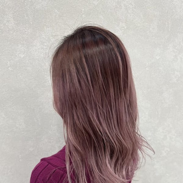 ピンクグラデーション|full bloom