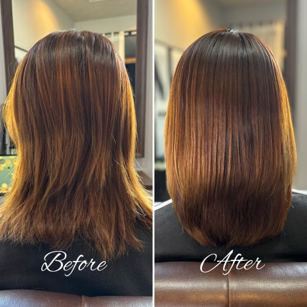 【福岡市東区多の津】大人女性の為の美髪セミロング☆