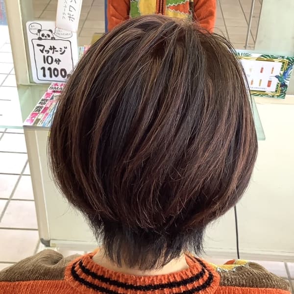 グレイカラー＆ハイライト