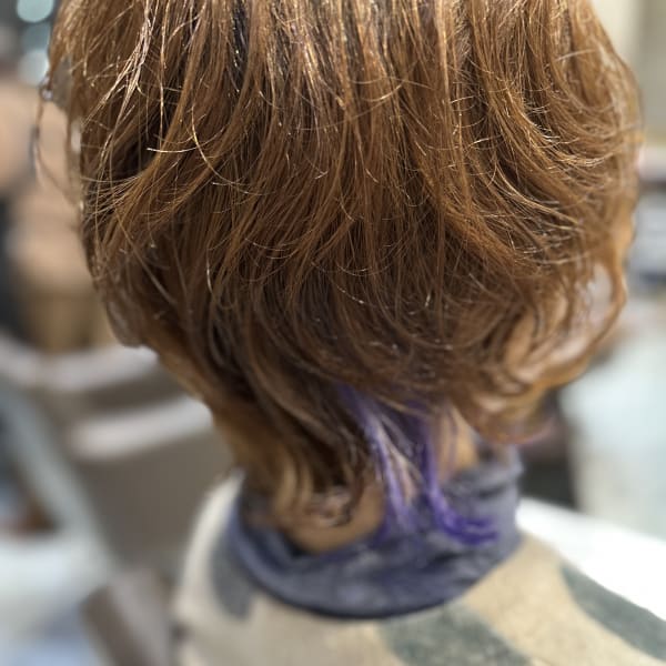 ポイントカラー/ホワイトラベンダー