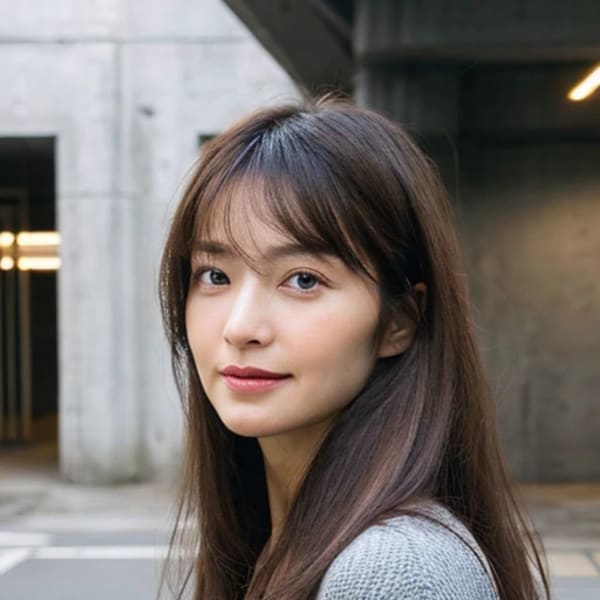 くせ毛風カール30代4050代代デジタルパーマ前髪小顔|髪質改善&縮毛矯正専門店Danke【ダンケ】