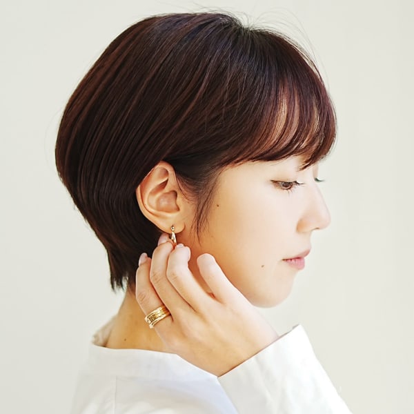 大人可愛いショートヘア