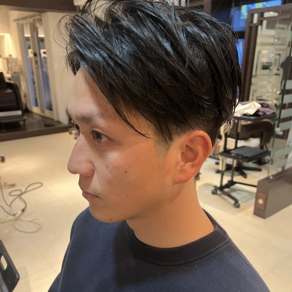 【カット】ツーブロックミディアム|Laraca