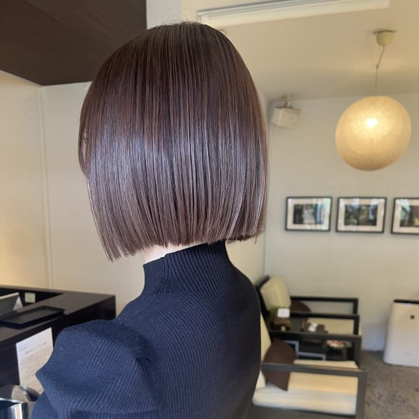 首まわりスッキリ ミニボブ