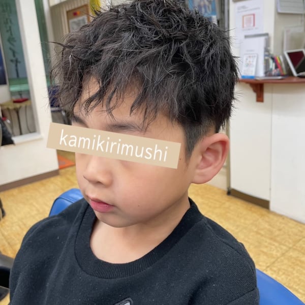 ツイストピンパーマ