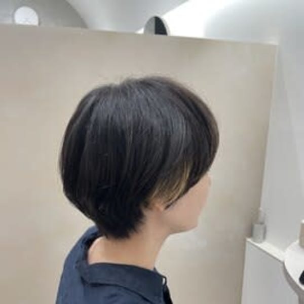 マッシュショートボブ