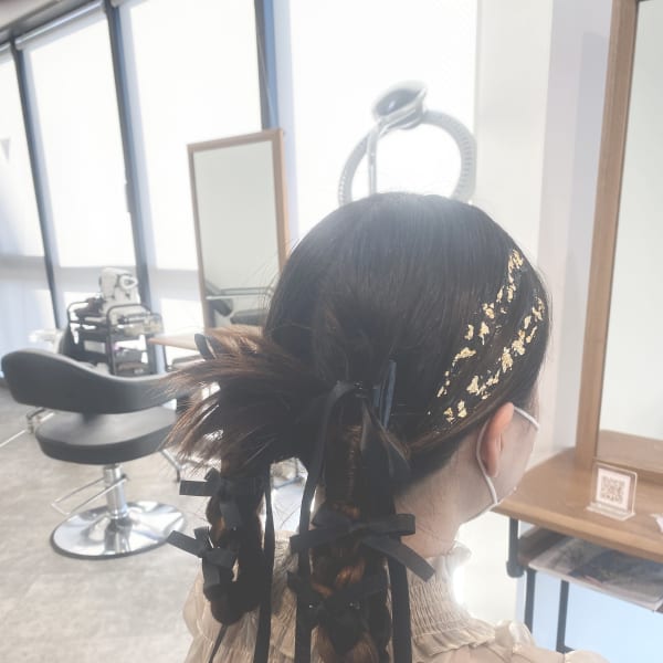 ツイン編み込み