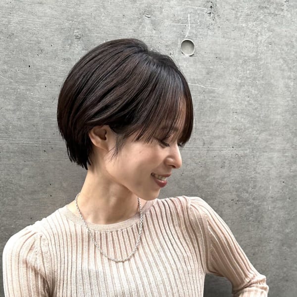 大人可愛いマッシュショート【銀座/有楽町】30代40代50代|銀座 Respia