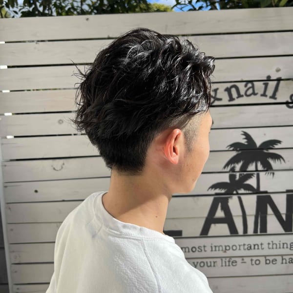 メンズパーマスタイル|LANI hair&nail