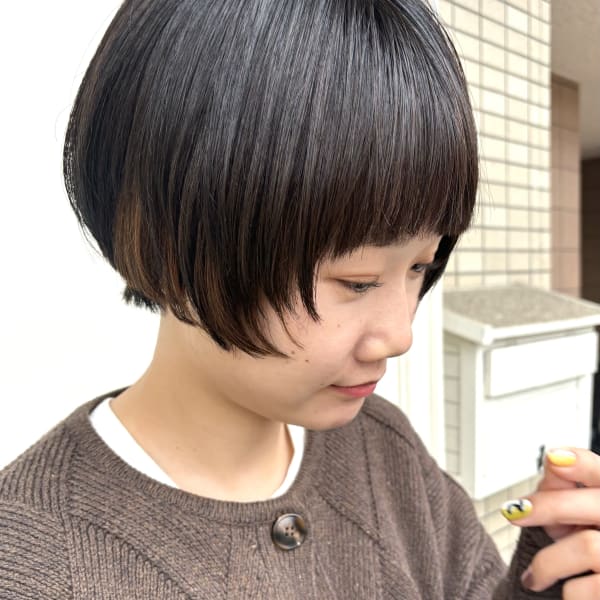 ショートボブ個性的|graspedia