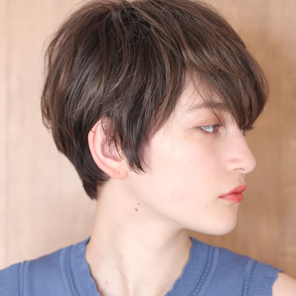 大人小顔美髪イメチェンショート