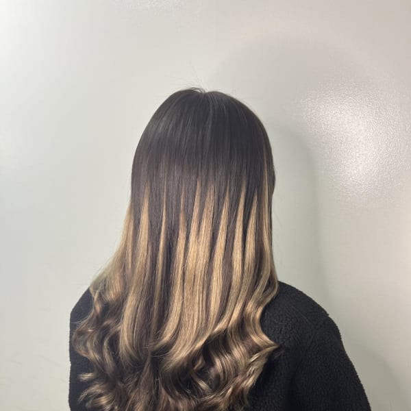 春休みにエクステでロング!