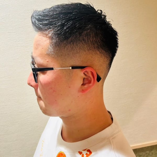 銀座×フェード×ショート