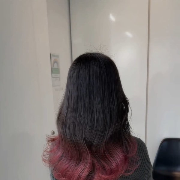 飽きれば切ればいい！裾カラー