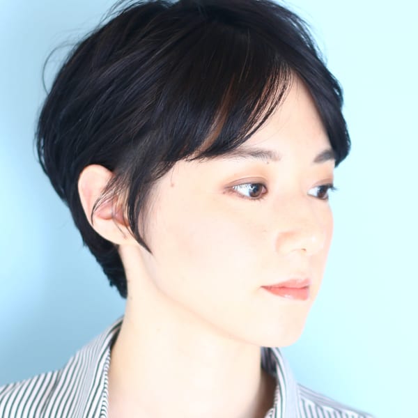大人小顔美髪イメチェンショート