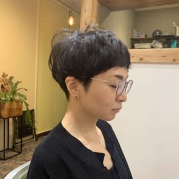 【宿里沙也香】マッシュ×刈り上げショート