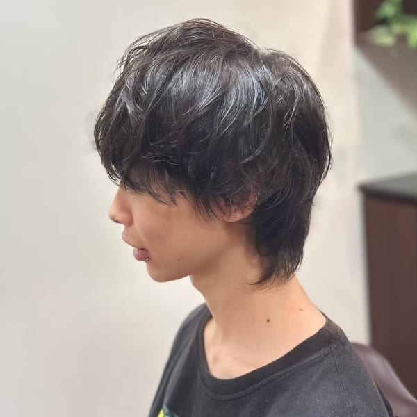 スパイラルパーマ 理容室 床屋 麻布十番 六本木